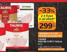 Auchan Tauris füstölt, főtt tarja ajánlat