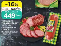 Auchan WIESBAUER Túra felvágott ajánlat