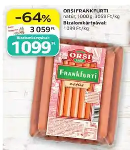 Auchan Orsi Frankfurti ajánlat