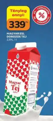 Auchan MAGYAR ESL DOBOZOS TEJ ajánlat