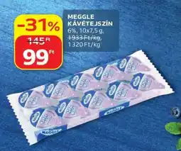 Auchan MEGGLE KÁVÉTEJSZÍN ajánlat