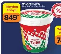 Auchan Magyar tejföl ajánlat