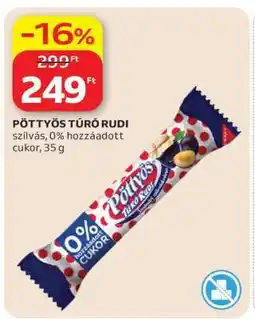 Auchan PÖTTYÖS Túró Rudi ajánlat
