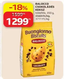 Auchan BALOCCO CSOKOLÁDÉS KEKSZ ajánlat