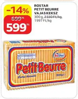 Auchan Rostar Petit Beurre vajas keksz ajánlat