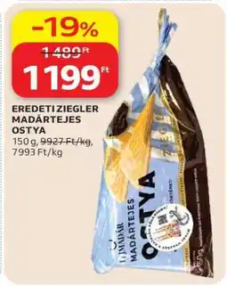 Auchan EREDETI ZIEGLER MADÁRTEJES OSTYA ajánlat