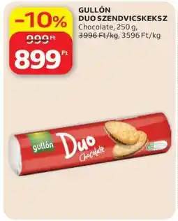 Auchan Gullón Duo Szendvicskeksz ajánlat