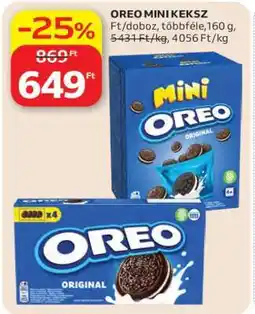 Auchan OREO MINI KEKSZ ajánlat
