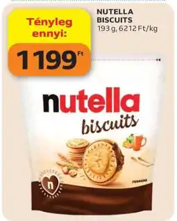 Auchan NUTELLA Biscuits ajánlat