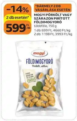Auchan Mogyi Pörkölt vagy Szárazon Pirított Földimogyoró ajánlat