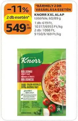 Auchan KNORR XXL ALAP ajánlat