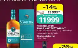 Auchan THE SINGLETON SINGLE MALT SKÓT WHISKY ajánlat