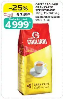 Auchan Caffè Cagliari Gran Caffè Szemes Kávé ajánlat