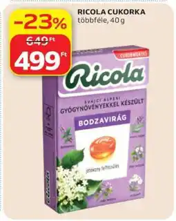 Auchan Ricola cukorka ajánlat
