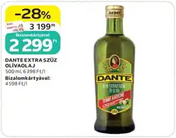 Auchan DANTE EXTRA SZŰZ OLÍVAOLAJ ajánlat