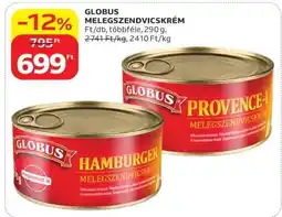 Auchan Globus Melegszendvicskrém ajánlat