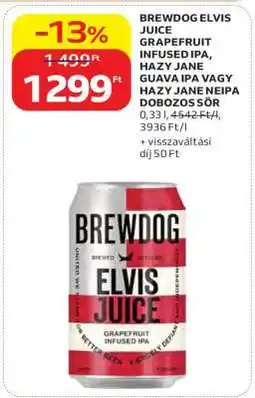 Auchan BREWDOG ELVIS JUICE ajánlat