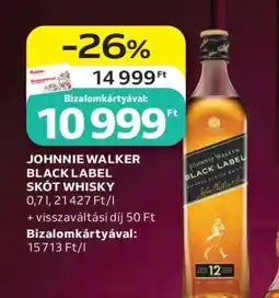 Auchan Johnnie Walker Black Label skót whisky ajánlat