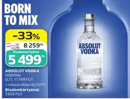 Auchan Absolut vodka ajánlat