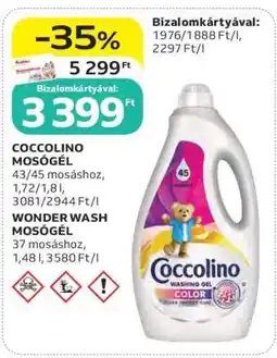 Auchan Coccolino Mosógél ajánlat