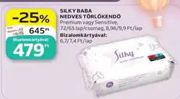 Auchan SILKY BABA NEDVES TÖRLŐKENDŐ ajánlat