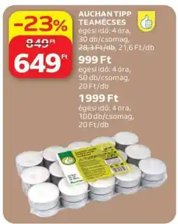 Auchan AUCHAN TIPP TEAMÉCSES ajánlat