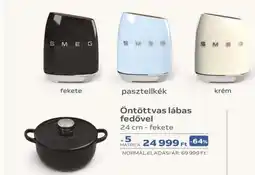 Auchan Öntöttvas lábas fedővel ajánlat