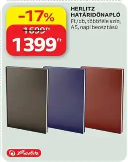Auchan HERLITZ HATÁRIDŐNAPLÓ ajánlat