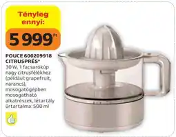 Auchan POUCE 600209918 CITRUSPRÉS ajánlat