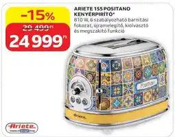 Auchan ARIETE 155 POSITANO KENYÉRPIRÍTÓ ajánlat