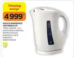 Auchan POUCE 600209923 VÍZFORRALÓ ajánlat