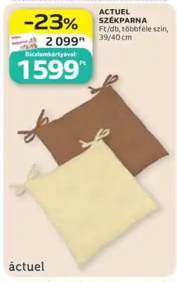 Auchan ACTUEL SZÉKPÁRNA ajánlat