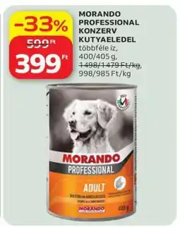 Auchan MORANDO PROFESSIONAL KONZERV KUTYAELEDEL ajánlat