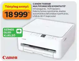 Auchan CANON TS6550I MULTIFUNKCIÓS NYOMTATÓ ajánlat