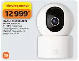Auchan XIAOMI C302 BELTÉRI WI-FI KAMERA ajánlat