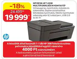 Auchan HP DeskJet 4330 Multifunkciós Nyomtató ajánlat