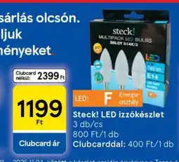 Tesco Steck! LED izzókészlet ajánlat