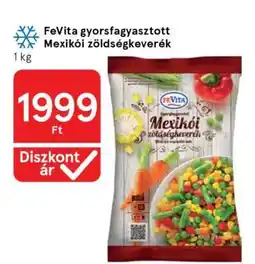 Tesco FeVita gyorsfagyasztott Mexikói zöldségkeverék ajánlat