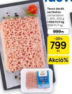 Tesco Tesco darált sertéshús ajánlat