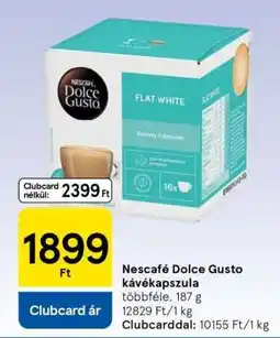 Tesco NESCAFE Dolce Gusto kávékapszula ajánlat