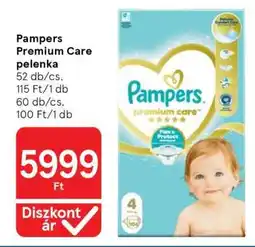 Tesco Pampers Premium Care pelenka ajánlat