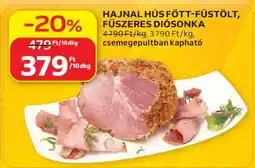 Auchan HAJNAL HÚS FŐTT-FÜSTÖLT FŰSZERES DIÓSONKA ajánlat