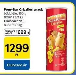 Tesco Pom-Bar Crizzlies snack ajánlat