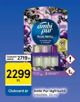 Tesco Ambi Pur légfrissítő ajánlat