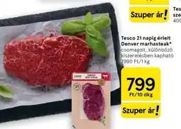Tesco Tesco 21 napig érlelt Denver marhasteak ajánlat