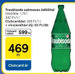 Tesco Traubisoda szénsavas üdítőital ajánlat