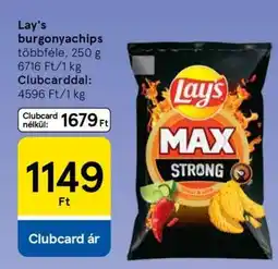 Tesco Lay's burgonyachips ajánlat