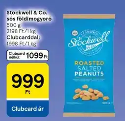 Tesco Stockwell Co. sós földimogyoró ajánlat