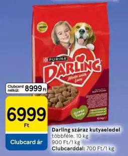 Tesco DARLING Száraz kutyaeledel ajánlat