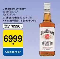 Tesco JIM BEAM WHISKEY ajánlat
